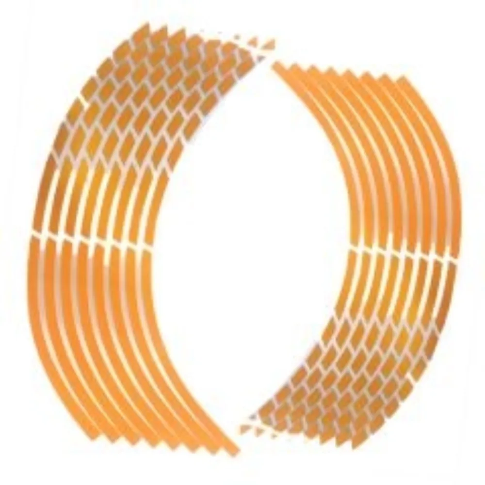 ADHESIVO BORDE LLANTA DORADO de Ozono