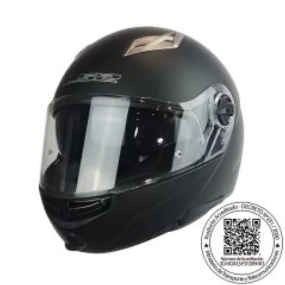CASCO ABATIBLE LS2 FF370 EASY NEGRO MATE de LS2 Helmets