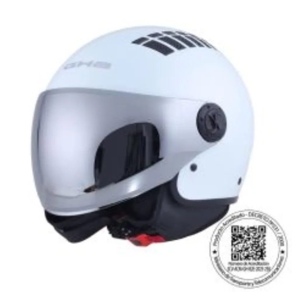 CASCO GHB 230 BLANCO MIC IRIDIUM SILVER de GHB