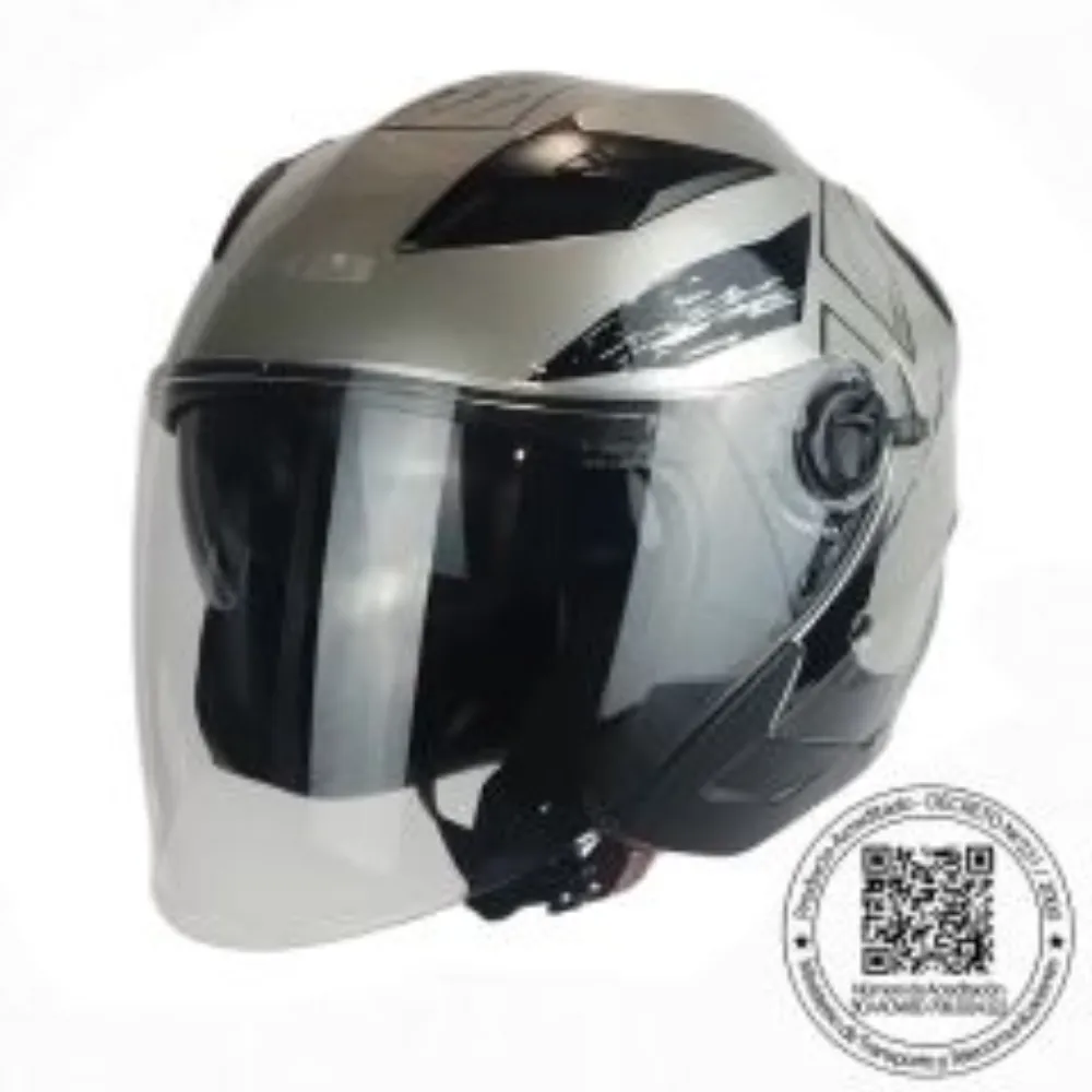 CASCO GHB 708 STAIN GRIS NEGRO de GHB