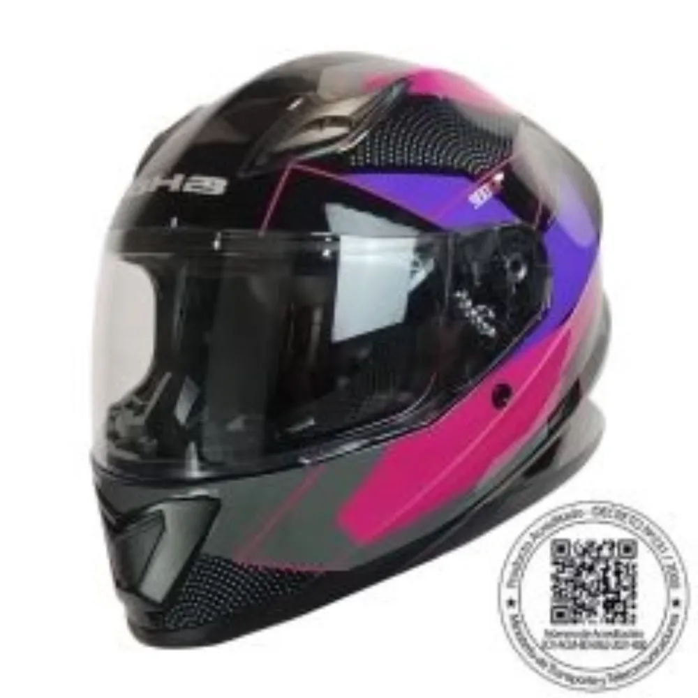 CASCO GHB M-62 DEXTER NEGRO MORADO ROSA de GHB