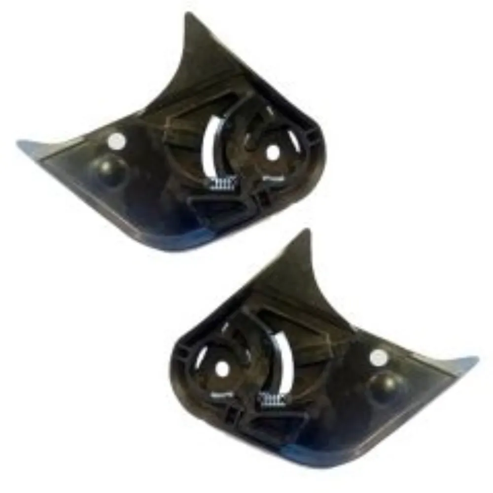 SISTEMA FIJACIÓN MICA/VISOR 626 (PAR) NEGRO de GHB