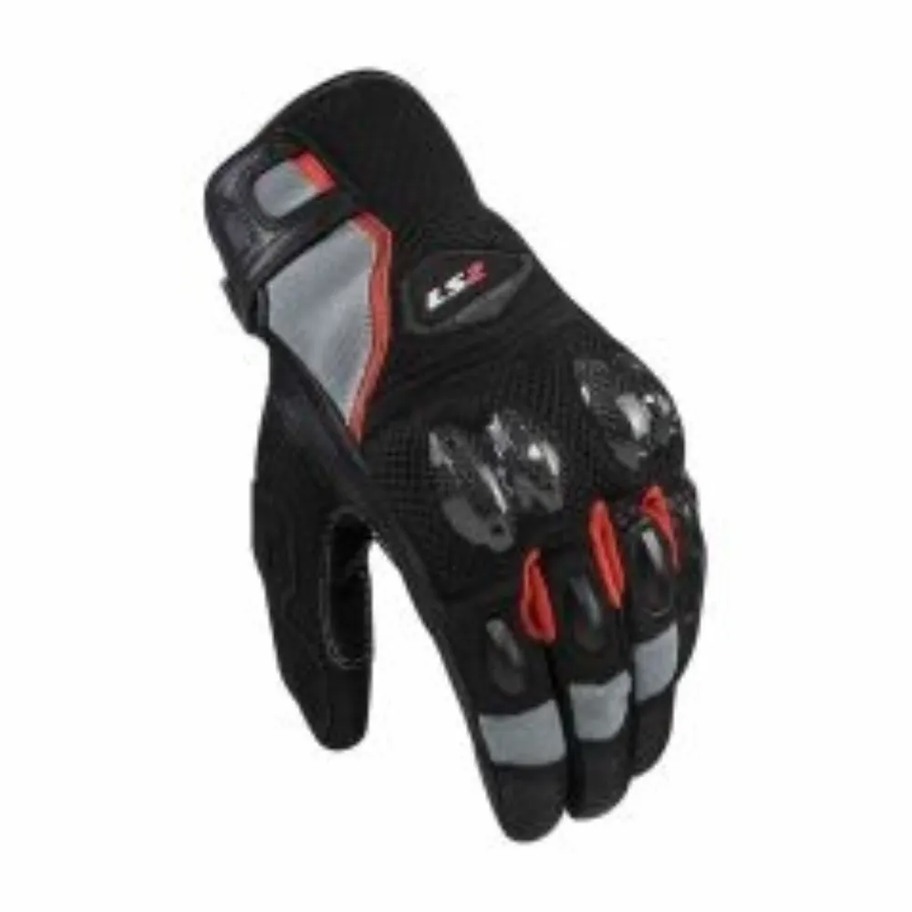 GUANTE LS2 SPARK II AIR NEGRO GRIS ROJO HOMBRE de LS2 Gloves