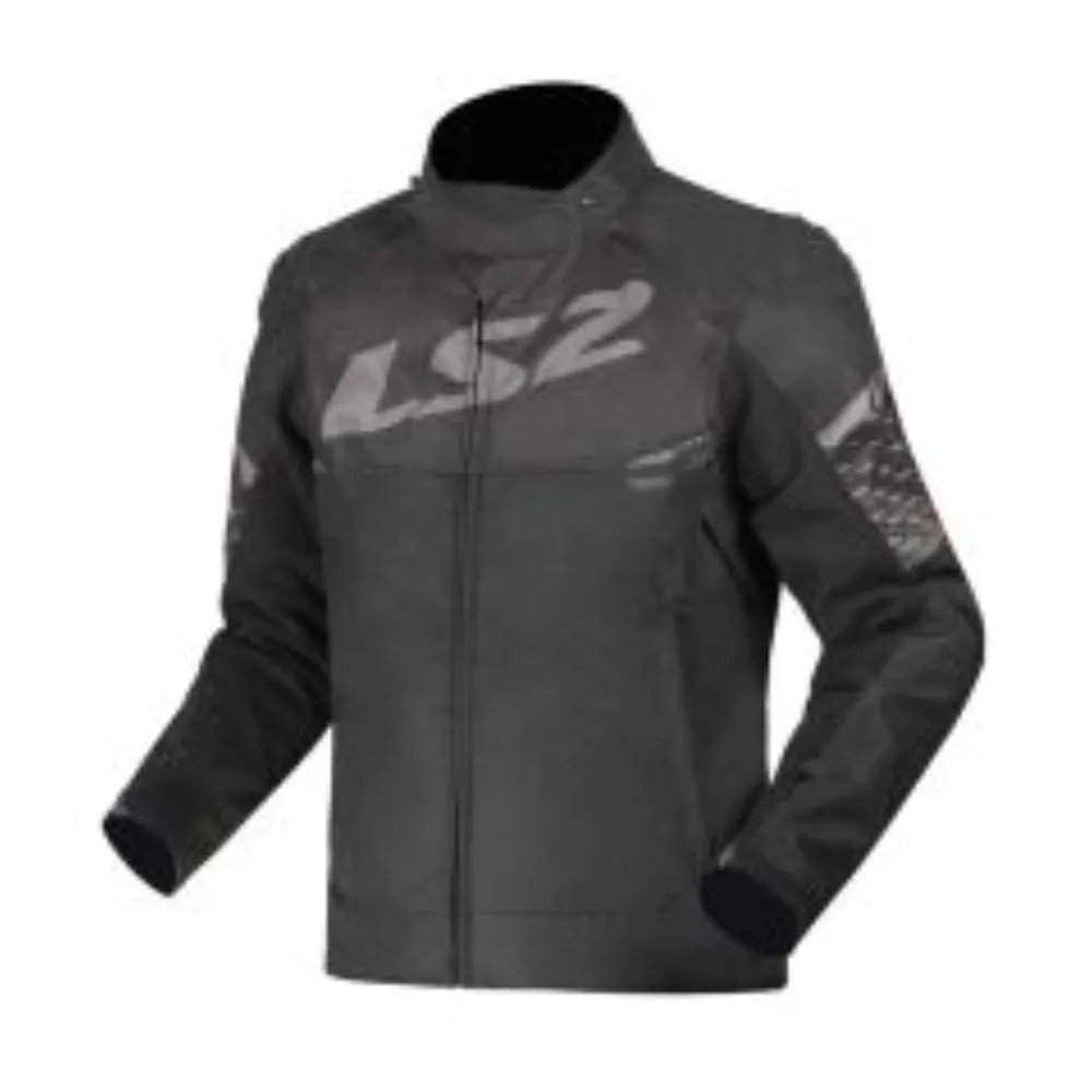 CHAQUETA LS2 APEX NEGRA GRIS de LS2 Garment
