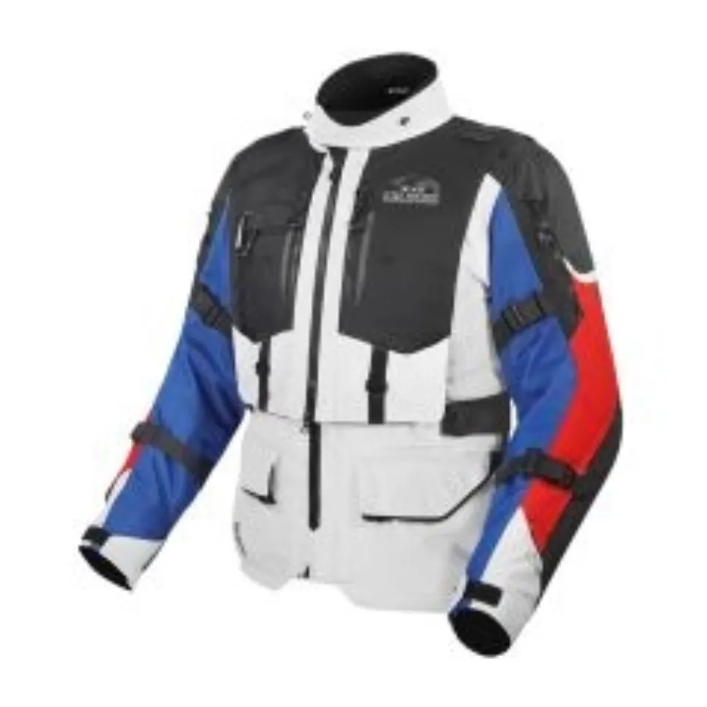 CHAQUETA LS2 BREAKOUT GRIS AZUL ROJO de LS2 Garment