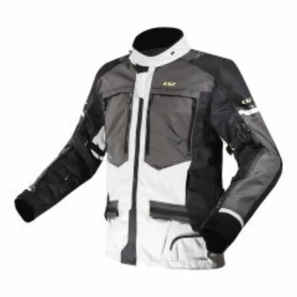 CHAQUETA LS2 NORWAY NEGRA GRIS AMARILLO de LS2 Garment
