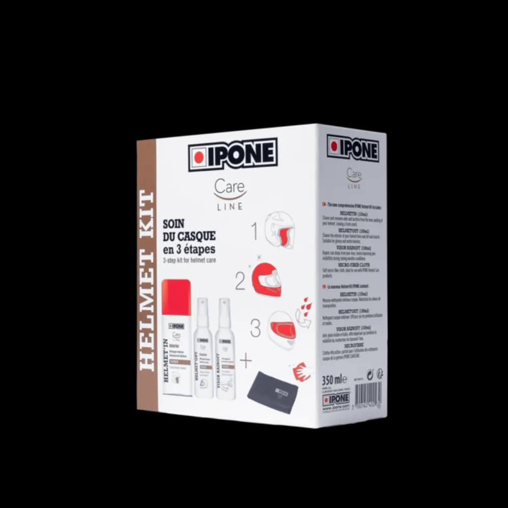 HELMET KIT – Pack limpiador de casco para moto de IPONE