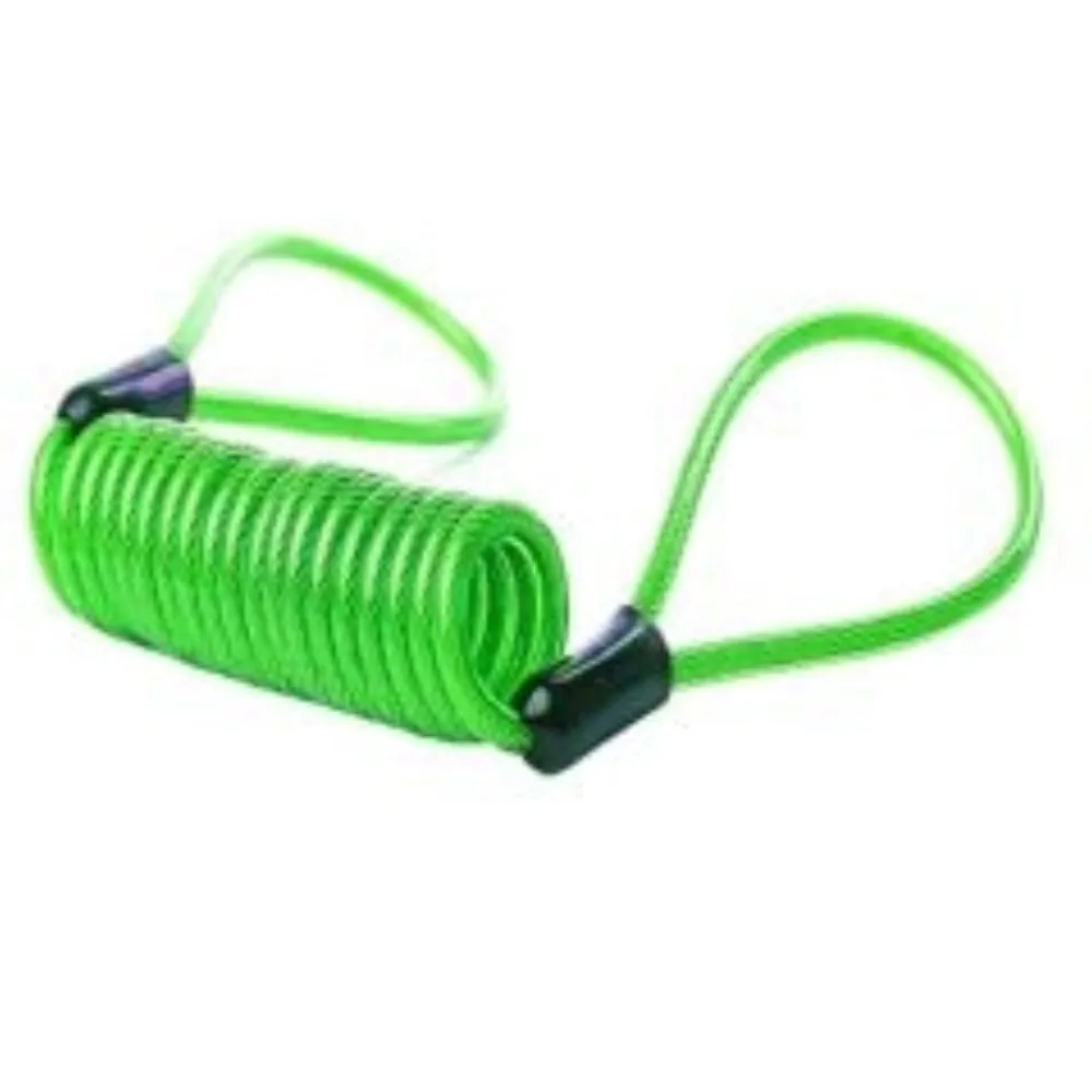 CUERDA SEGURIDAD CANDADOS DISCO VERDE