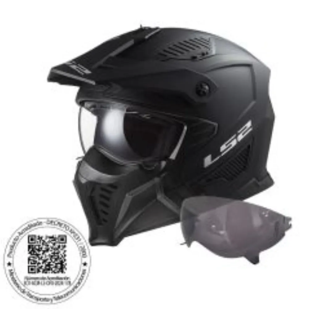 CASCO ABIERTO LS2 OF606 DRIFTER NEGRO MATE de LS2 Helmets