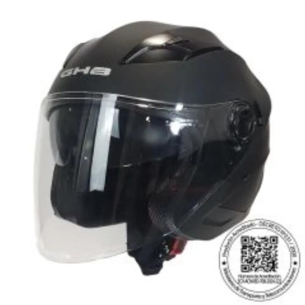 CASCO GHB 708 NEGRO MATE de GHB