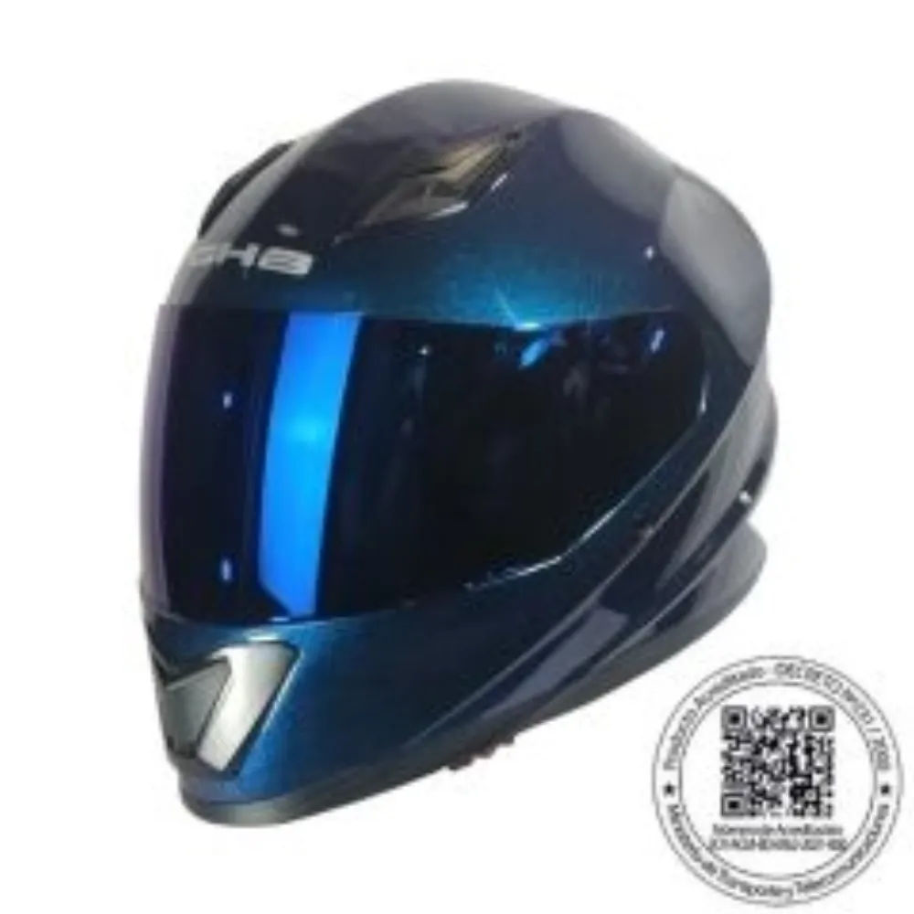 CASCO GHB M-62 AZUL IRIDISCENTE MICA AZUL IRIDIUM de GHB