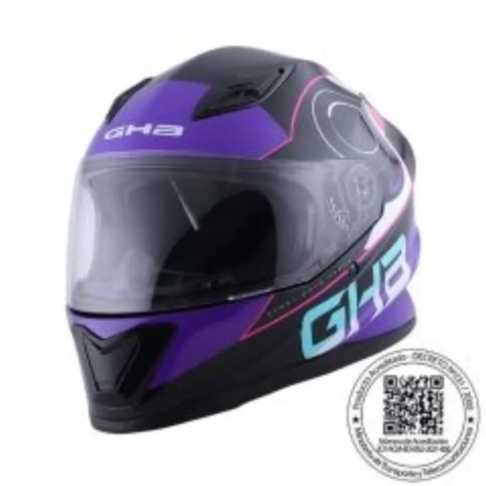 CASCO GHB M-62 CIRCLE NEGRO MORA ROSA de GHB