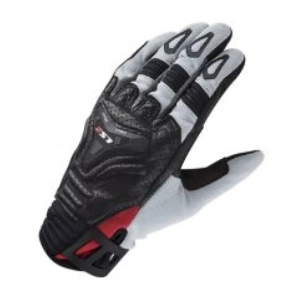 GUANTE LS2 ALL TERRAIN GRIS ROJO MUJER de LS2 Gloves
