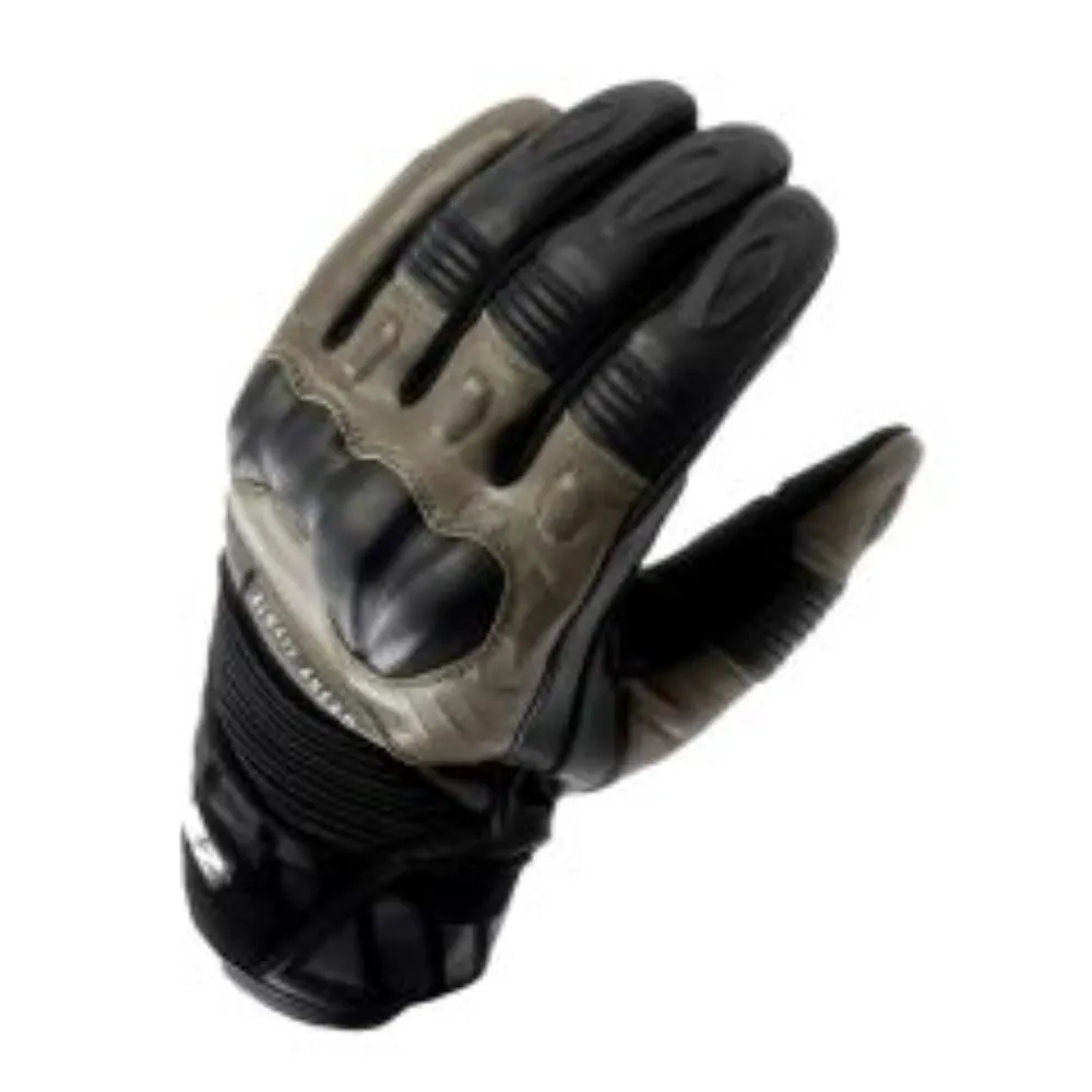 GUANTE LS2 OCTANE CUERO NEGRO VERDE WP de LS2 Gloves
