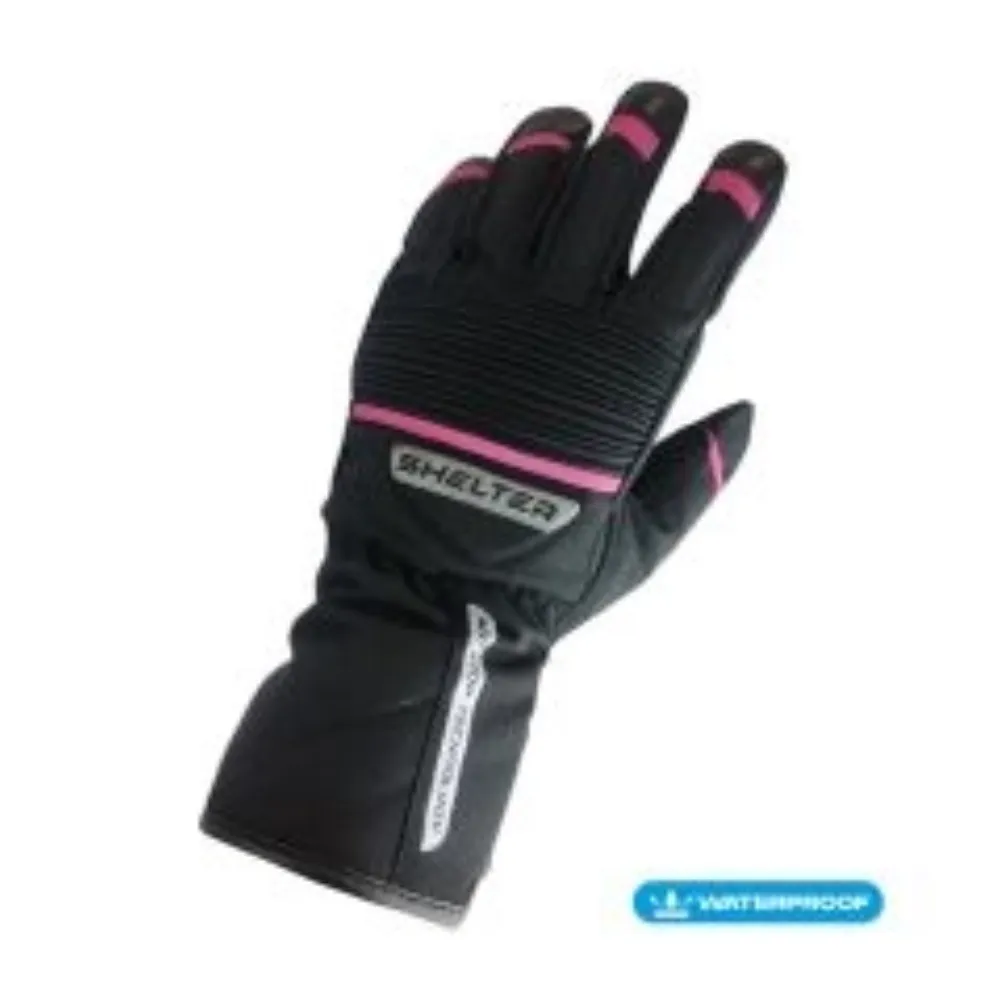 GUANTE SHELTER BLAKE WP NEGRO ROSA de Shelter