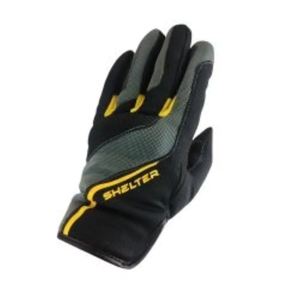 GUANTE SHELTER META TEXTIL NEGRO GRIS AMARILLO de Shelter