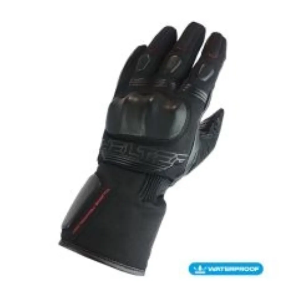 GUANTE SHELTER TOURING1 WP NEGRO de Shelter