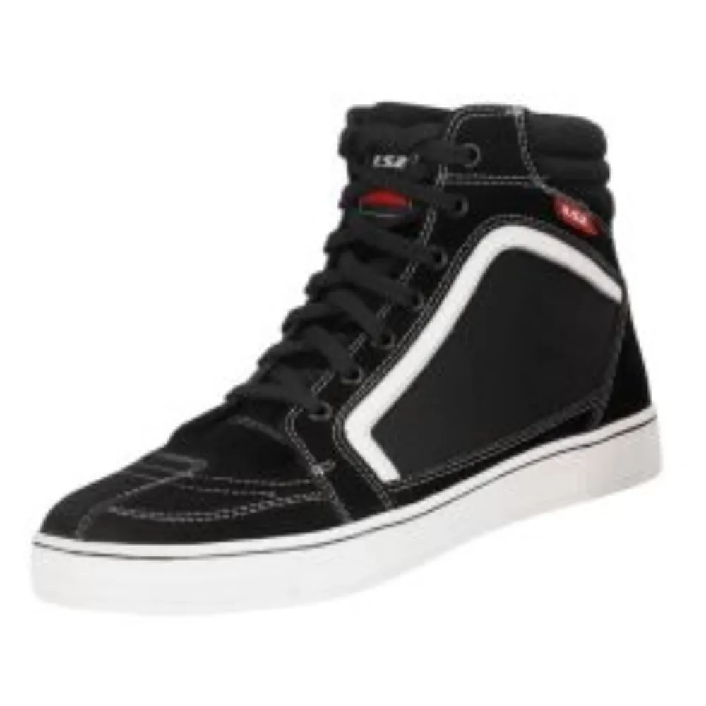 BOTA LS2 DORON NEGRA BLANCA HOMBRE de LS2 Garment