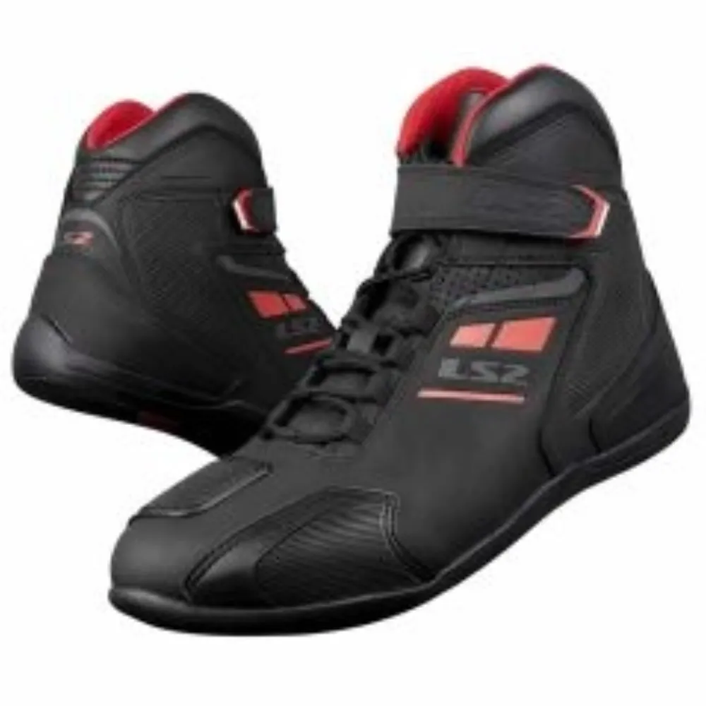 BOTA LS2 GARRA NEGRA ROJA HOMBRE de LS2 Garment