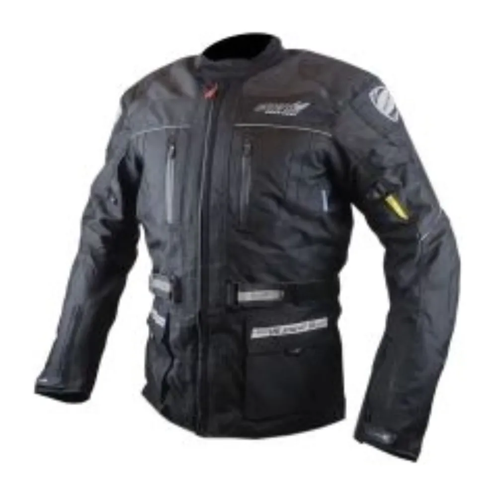 CHAQUETA ATROX TECH-1 LARGA NEGRA de Atrox