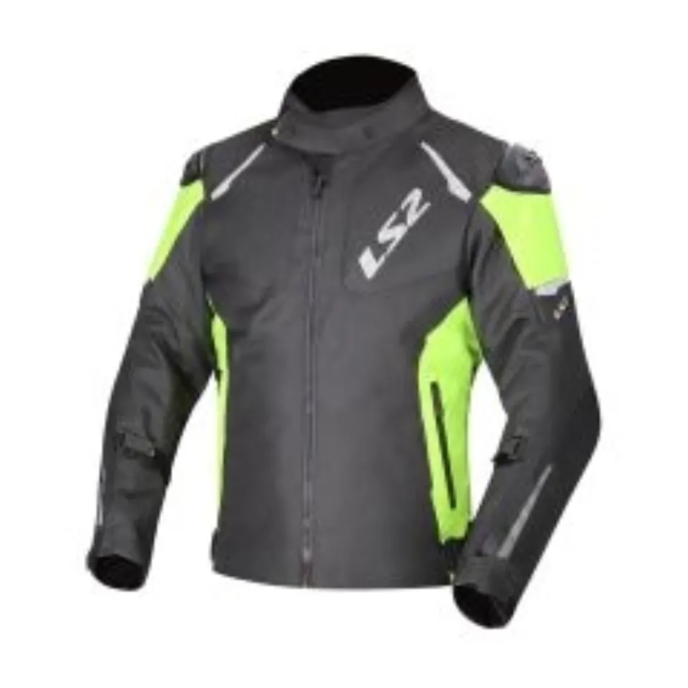 CHAQUETA LS2 ZOOM NEGRA AMARILLA de LS2 Garment